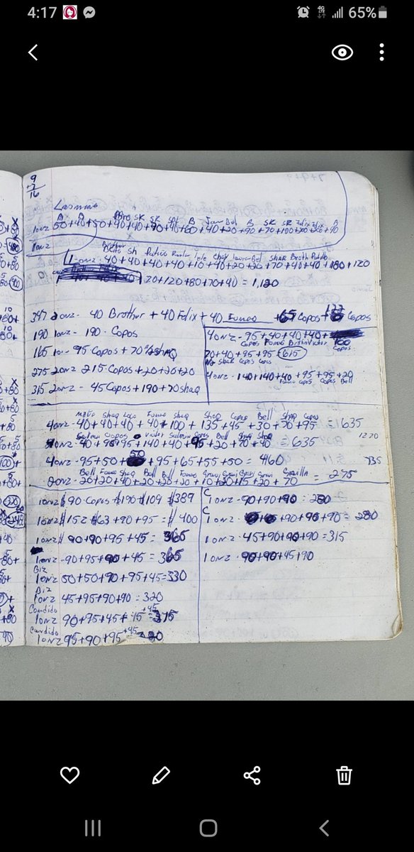 felipegomez1960's tweet photo. ¿Cómo es la libreta de un vendedor de drogas? 
Esta en específico fue incautada en un laboratorio casero en Río Piedras. https://t.co/TrBjhx8Oh3