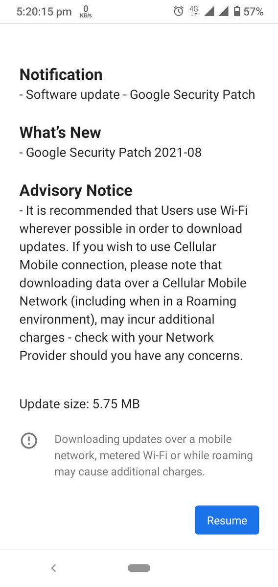 PavanTe65360016's tweet photo. Noika 4.2 recieved August security patch @Nokiapoweruser @NokiamobBlog @updatify https://t.co/oEgRACe8kz