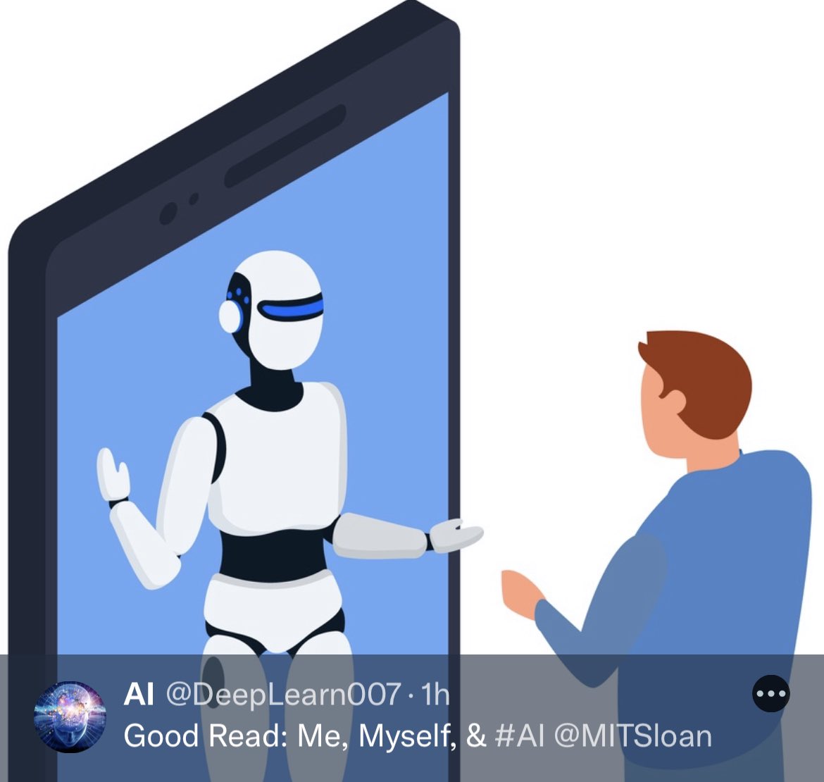 MHcommunicate's tweet photo. Me, Myself, & #AI @MITSloan : creative ways companies use #artificalintelligence .
https://t.co/gI5zhMRIpk
#MachineLearning #DeepLearning #DataScience #Fintech #5G #Healthcare #Marketing Via #DeepLearn007 @Paula_Piccard @joana_ut @archonsec @DrJDrooghaag @mvollmer1 @HarbRimah https://t.co/kMhGZkJNA5
