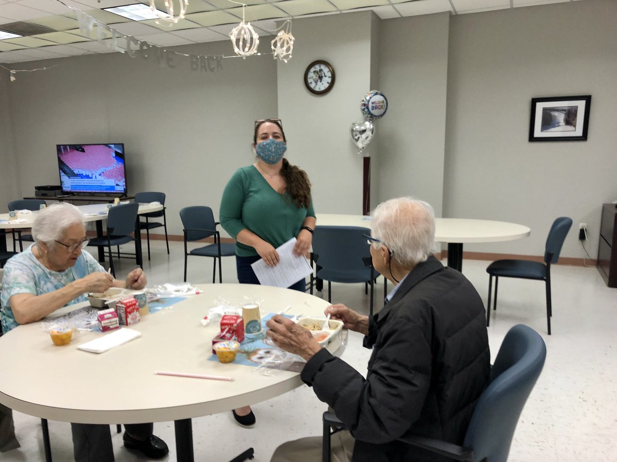 Welcome back to our Passaic County Seniors!  After almost two years the Passaic County Department of Senior Services was able to reopen our senior congregate sites.  I spoke with many happy people yesterday! #passaiccounty