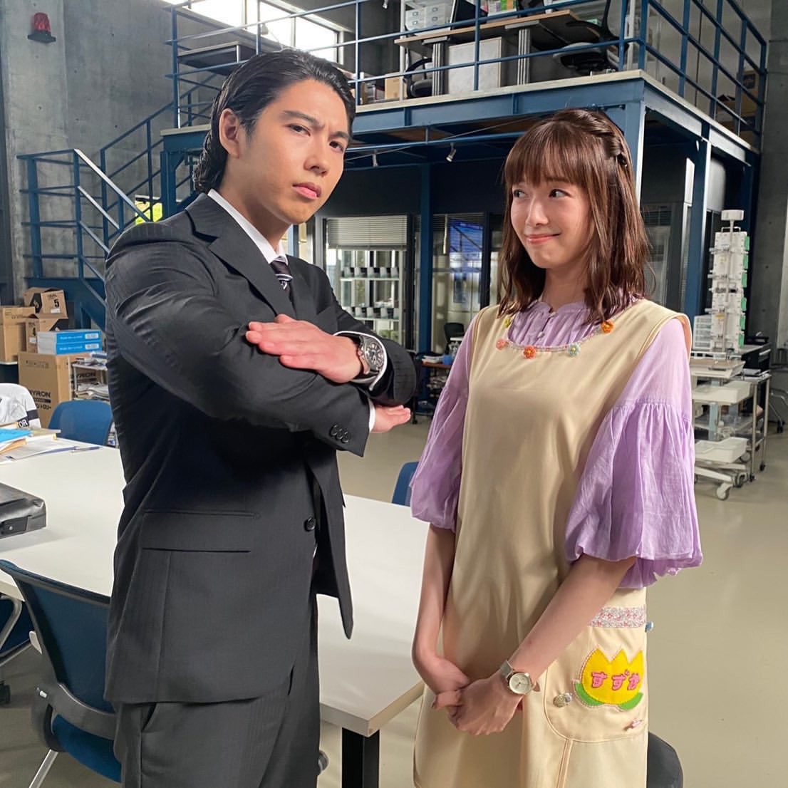 TOKYO MER公式Instagramにて、音羽涼香ペアのオフショット公開中