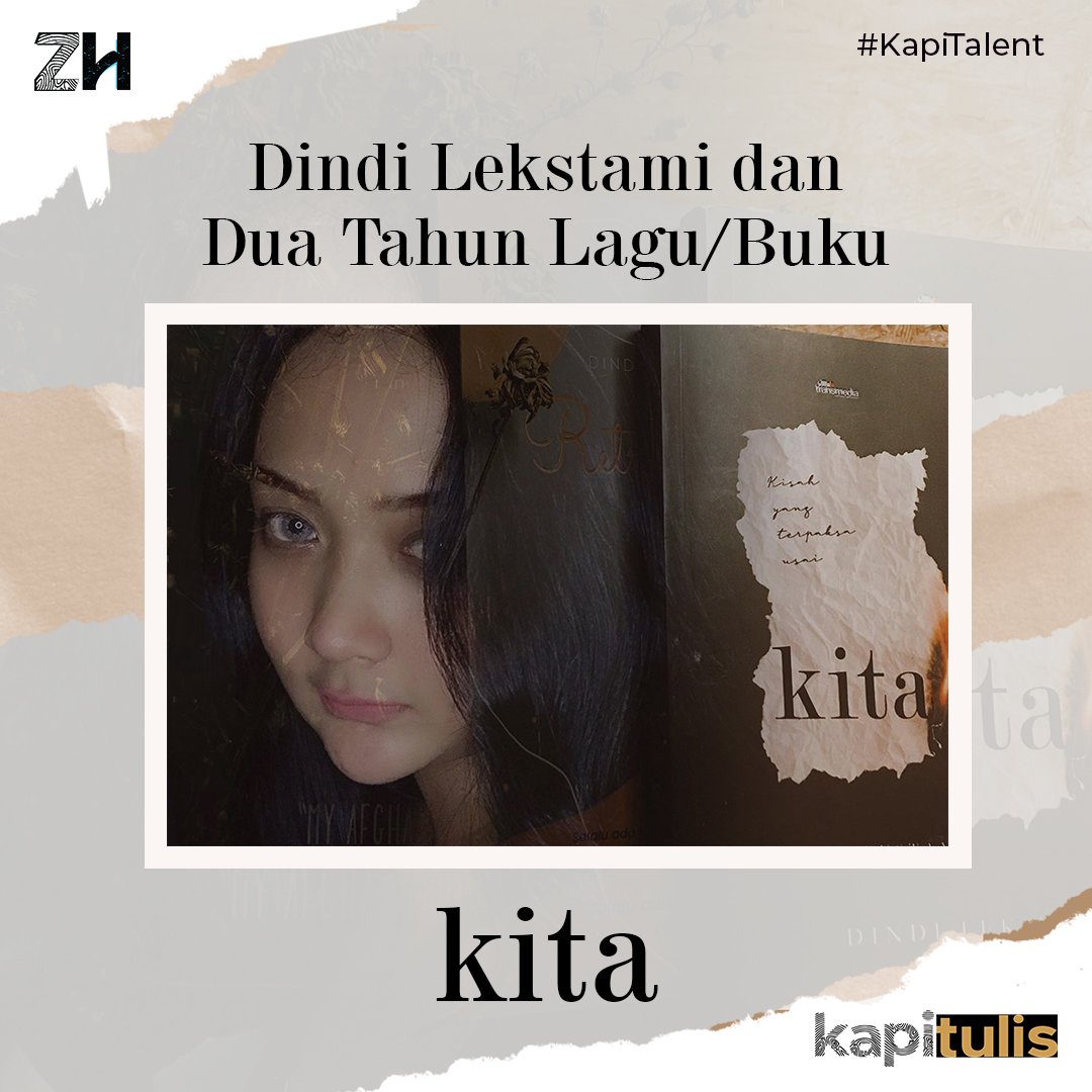 kapitulis's tweet photo. Akhir Agustus lalu menandai berlangsungnya dua tahun sejak peluncuran buku/lagu berjudul "Kita" dari @dindilekstami. Tentu, kebanggaan ini tak akan pernah padam karena, ya ampun, kata-katanya ngena banget! ๐ญ๐
Selamat dua tahun, Kak Dindi~
#KapiTalent https://t.co/3Wx47GsKLR