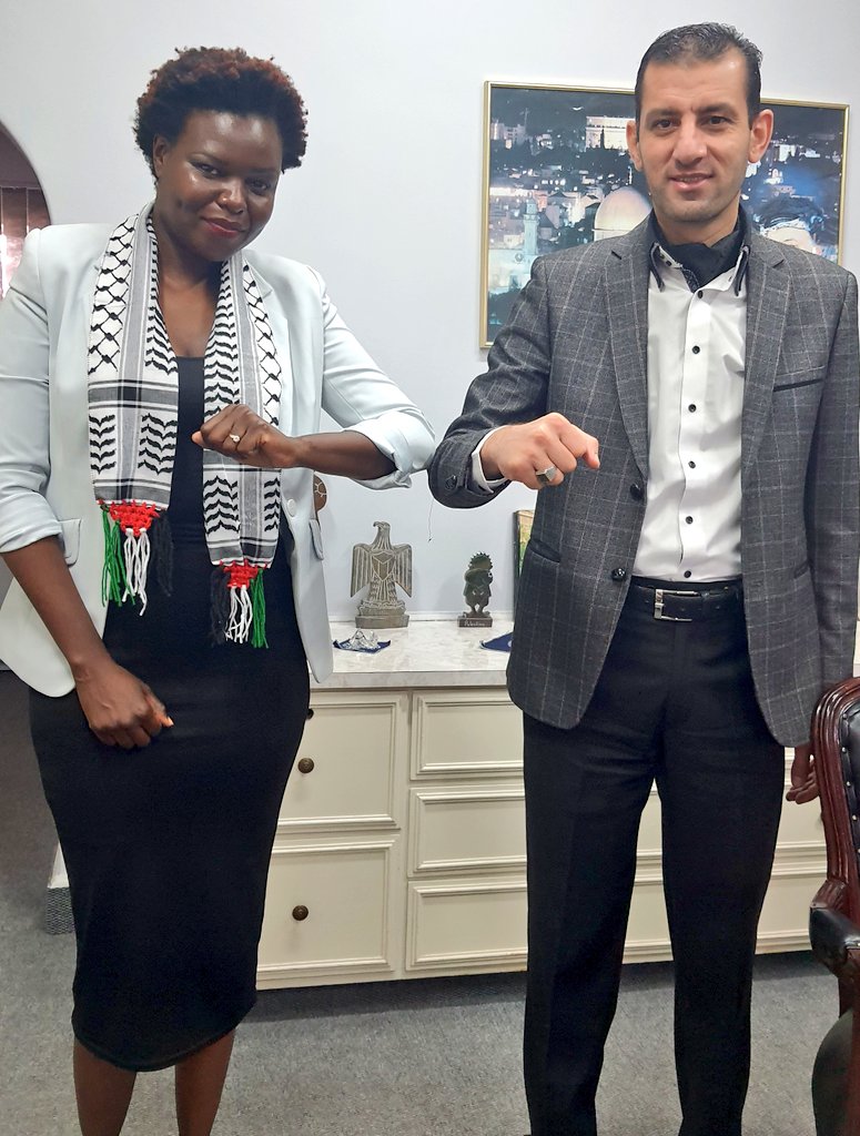 SelmorMtukudzi's tweet photo. It was a great pleasure to sit with His Excellence @AmbAlmassri at the @embassy_state today. Looking forward to working together. https://t.co/8bCOE4qfqZ