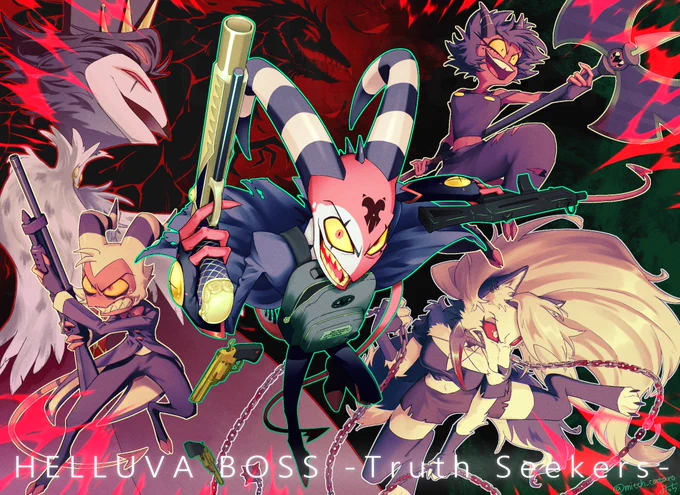 戦闘シーン格好良かった💥 #HelluvaBoss 