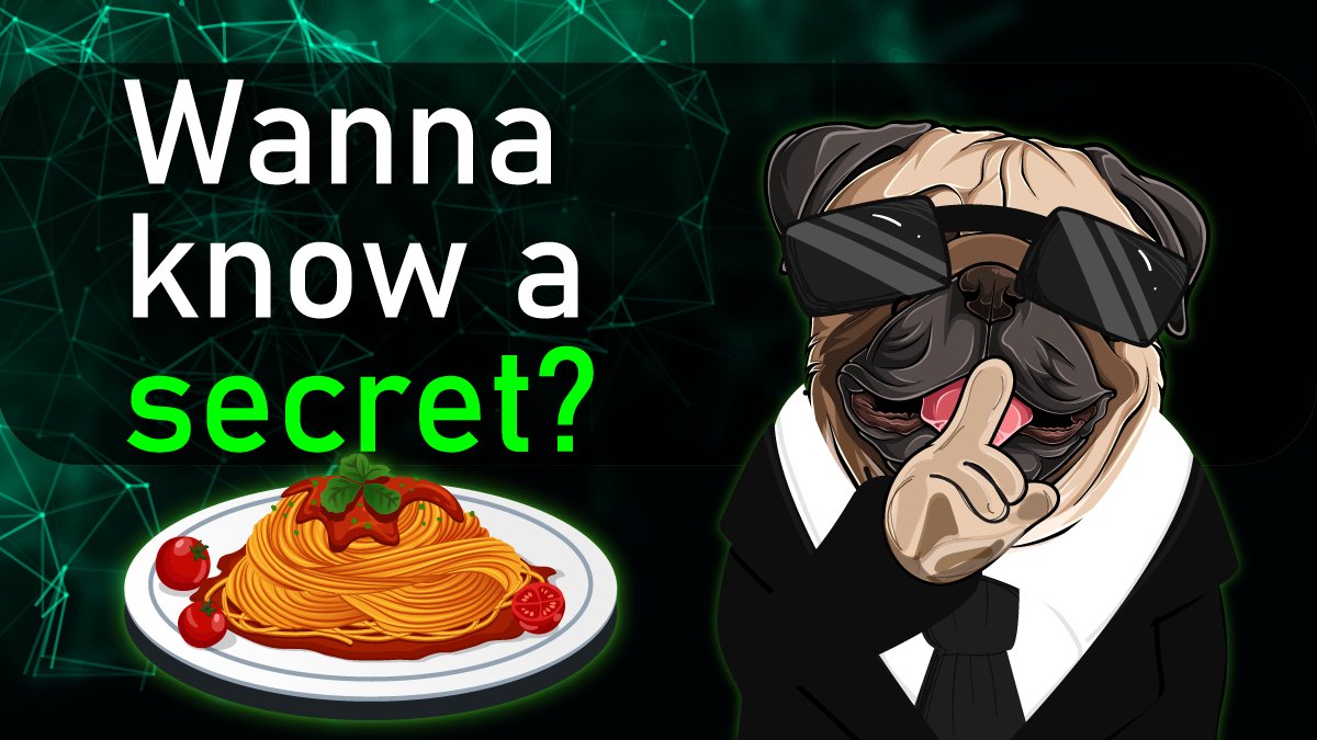 Dogematrixcoin's tweet image. DogeMatrix’s favorite food is spaghetti. He’s got a sweet spot for bolognese. 

#dogematrixcoin