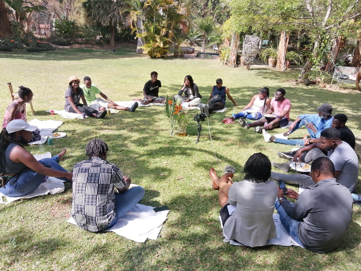 CulxureMag's tweet photo. #V2R21 : The 10 Finilists going through a session financial literacy.
@Voice2RepZW
@accountlabzw
#Voice2RepZw
#ChasingFreedom
#CulxureZw https://t.co/ZgIvTbiFLu