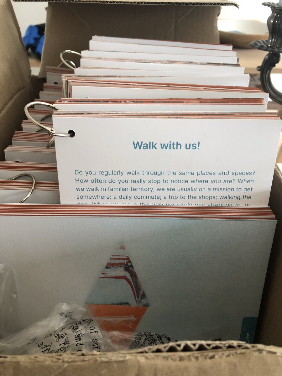 ThreadandWord's tweet photo. presenting A Refracted View , a limited edition (40 copies) set ( 32cards) with viewfinders Designed by @EastKentMencap supported by local artists @MargateBookie . You can win a set of cards ( retailed at £20 +P&P) @TykePsychoGeog on Sat.Sept 4th at 11am . https://t.co/6h5cpGDnu8 https://t.co/4pKRJpVitH