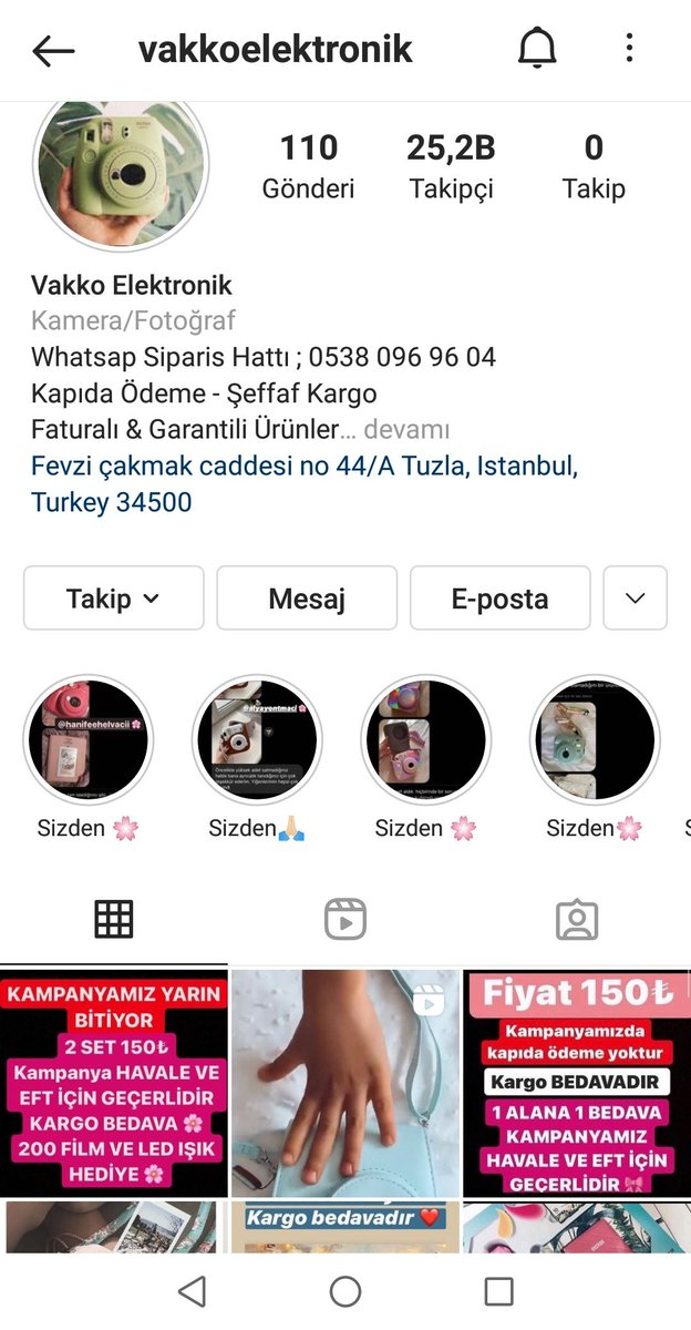 gug_oegeojuja's tweet photo. Bu sayfayı bol bol şikayet edelim instagramda birazcık hatrım varsa sizde hatta hikayeler ekleyip herkese de söyleyelim. başka insanlar da kanmasın bakın yine değiştirmiş adını 😠🤬
#Vakkoelektronik #macroelektronik #instamax https://t.co/7k7FwJixSA