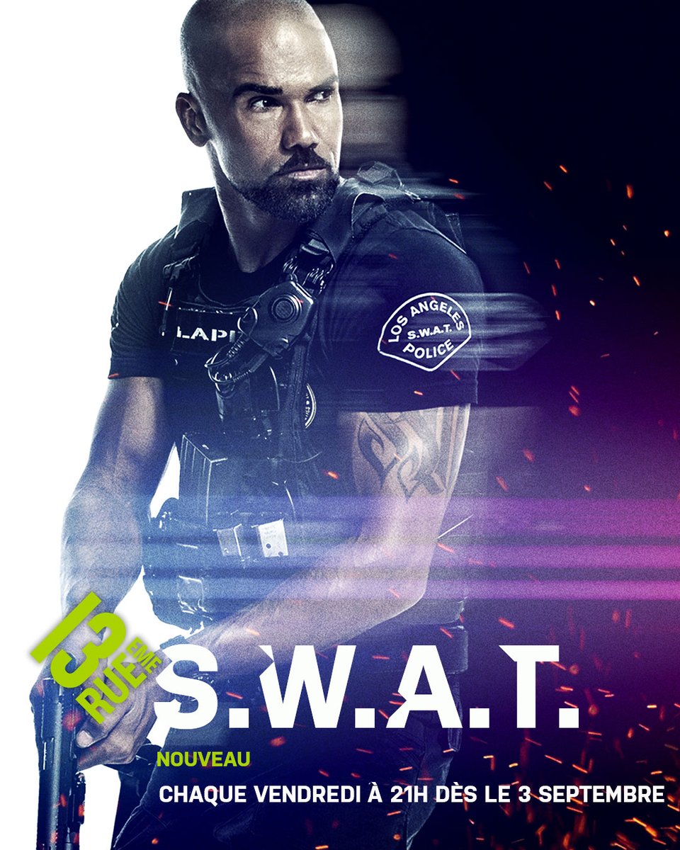 L'unité d'élite menée par Hondo (<a href="/shemarmoore/">Shemar Moore</a>) reprend du service pour une deuxième saison dès demain Feu

S.W.A.T Saison 2 | NOUVEAUTÉ | Chaque vendredi à 21h dès le 3 septembre !

#SWAT