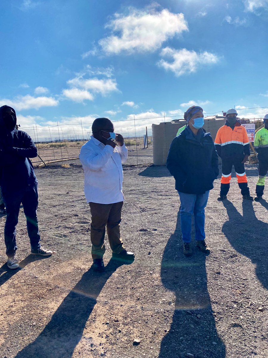 CGS_RSA's tweet photo. With the Karoo Deep Drilling project nearing the end, a milestone & recognition event was held today at the drilling site in Beaufort West. The event was attended by our partner in the project @sa_petroleum. It was followed by a KDD technical workshop which continues till Friday https://t.co/VUH9q9IgkA