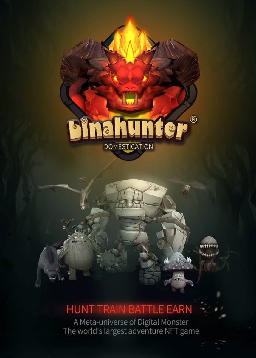 @thepunkops @pixlpandas Checkout <a href="/Binahunterbsc/">Binahunter</a>

WL: wn.nr/fxLMdL

Binahunter is the world’s largest adventure NFT game!
🐓Farming
⚔️Monster Battle
⛑Battle Bosses
🤝Training
💪Grow and Breeding
🛍Marketplace
💰Earn Profit

TG: t.me/bina_hunter
binahunter.com

#NFT #binahunter