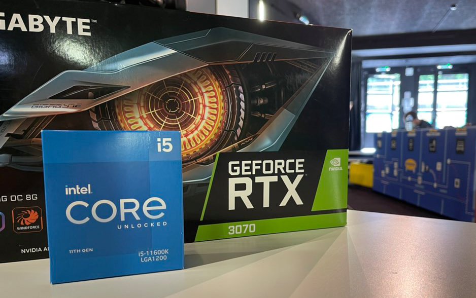AORUS_Brasil's tweet photo. Bom dia... 
Combo #GIGABYTE #RTX3070 + #Inteli5 https://t.co/enzWchZ5ji