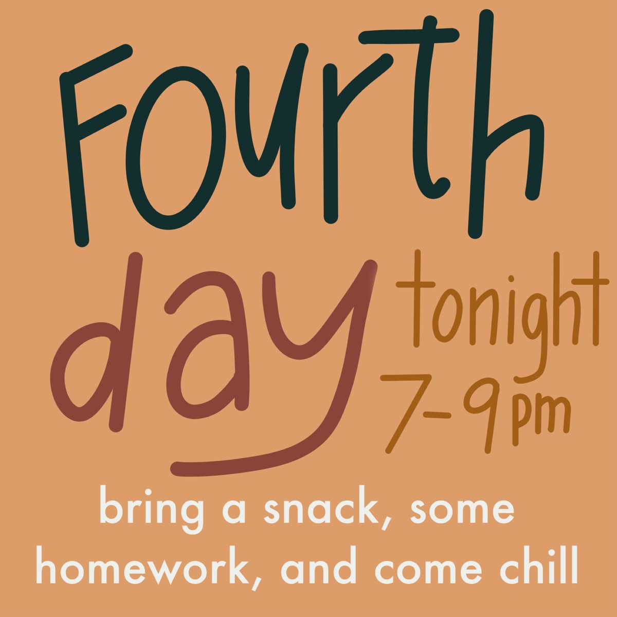 FourthDayFellow's tweet photo. Fourth Day is tonight @ the btc! Can’t wait to see you there! https://t.co/DHw1eyunvk