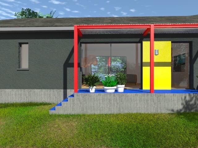 SPACEMAKERArchi's tweet photo. Bonne nouvelle pour ce retour de congés : la demande de permis de construire pour une maison individuelle est accepté.
Dans l'Ain, le site est contraint par un PPRI obligeant la surélévation des niveaux  accessibles. https://t.co/Z77rk0aWdd
