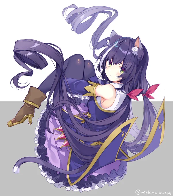 2年前の絵だけどキャルちゃん誕生日めでたい! 