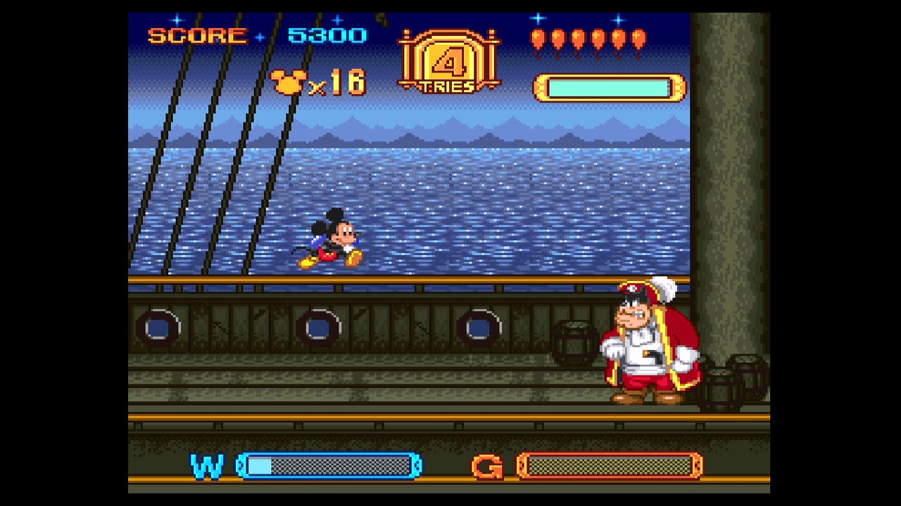 Peace Wood Auf Twitter ミッキーの東京ディズニーランド大冒険 ミッキーのスーファミはカプコンのマジカルアドベンチャーが有名ですがこれはtomyから発売 ショーの練習が休みだとピートに騙された仲間達が園内に遊びに行ってしまったのでミッキーが探しに行きます