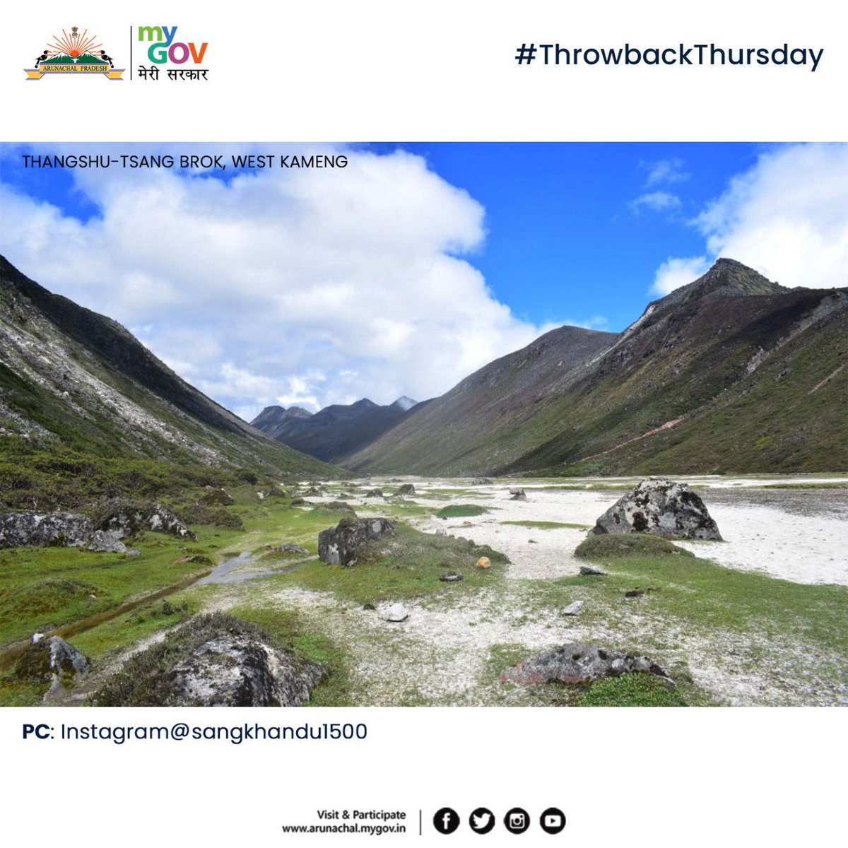 MyGovArunachal's tweet photo. Thangshu-Tsang Brok,West Kameng
"Brok" is an umbrella term used for the lands where the Brokpa raises their livestock. Brokpas are Yak herders community who are ethnically Monpa. They migrate to lower areas during winter and move to higher ranges during summer.
#DekhoApnaPradesh https://t.co/zw6dVp9zzW