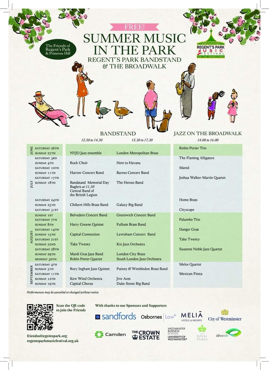 We will be performing at Regent's Park Music Festival at the Broadwalk Bandstand located opposite The Broadwalk Cafe on Saturday 18th September 2021 between 2:30pm - 5:00pm. Feel free to stop by and listen to traditional live Mexican music. 🇲🇽🇬🇧