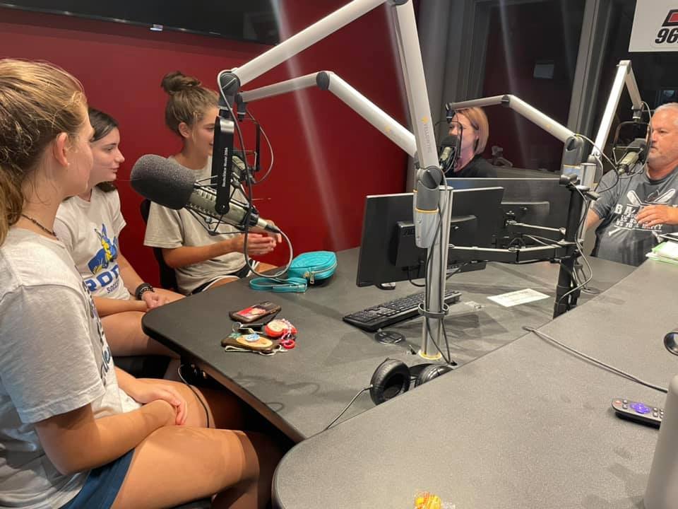 PitCentralHS's tweet photo. TODAY our #CHSVolleyDogs -- Seniors Phoebe Riddle, Holland Hawkins, &amp; Arden Below -- will be the featured guests on @969TheJOCK's "Hart to Hart". Tune your dial or go online https://t.co/h7jVvrYoli at 2pm and check them out!

1st road game tonight at Monett, too!

@Coach__Bri https://t.co/lsod4MiEX2