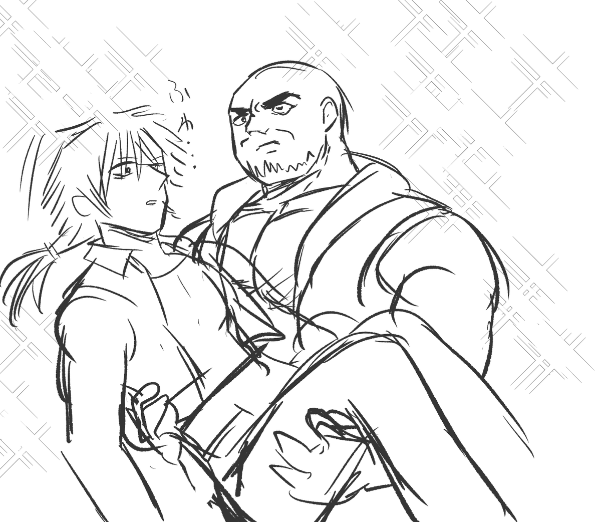 発掘しためぎど関連落書き チネとチネハクとクセハク(クセハク……………?) 