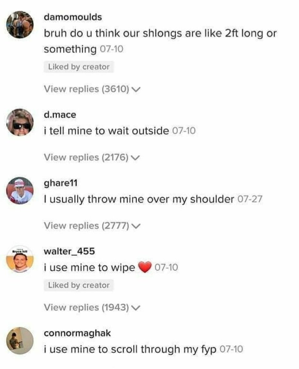 A_I_M_1999's tweet photo. Ladies and gentlemen, the best comment section of all time. https://t.co/lAZQ6KWhrC