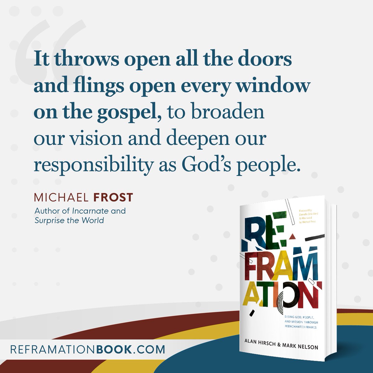 We are pleased to be offering Reframation in paperback for $9.99 with FREE shipping at our web site ONLY (U.S. orders only). Sale ends September 6, while supplies last. 

reframationbook.com