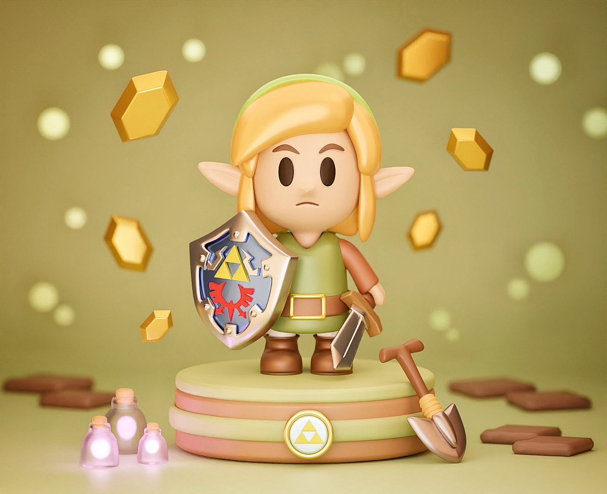 nicky_blender's tweet image. Link made in Blender by me! 🛡🗡️
I hope you like it because very soon you will have a tutorial on my YouTube channel☺️
Don't forget to subscribe! (link in my bio) 🤩✨
#link #Zelda #b3d #fanart #Blender3d
