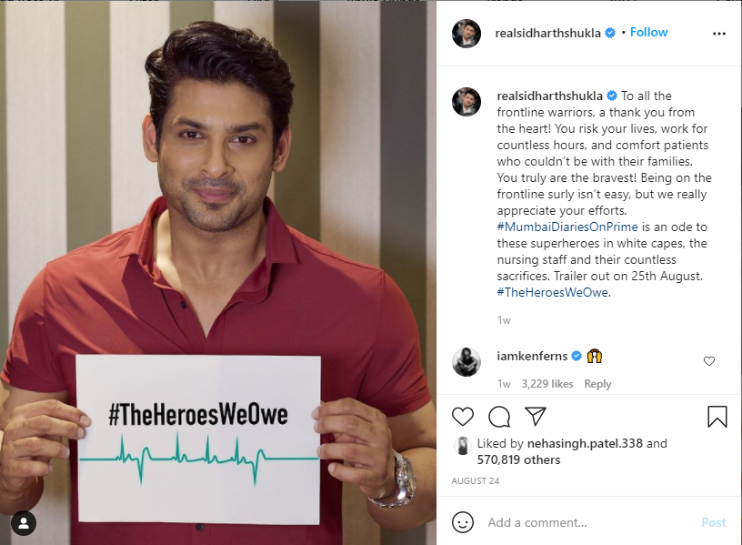 ZBharatOfficial's tweet photo. @sidharth_shukla के आखिरी इंस्टा पोस्ट के देख फफक रहे #Fans 
सोचा न था यूं रुक जाएगी #Lifeline 
#SiddharthShukla #SidNaaz #SidNaazOnBbOtt #SiddharthShuklaDied #RIPSS #RIP #ripsidharthshukla https://t.co/v0qyAKbs4q