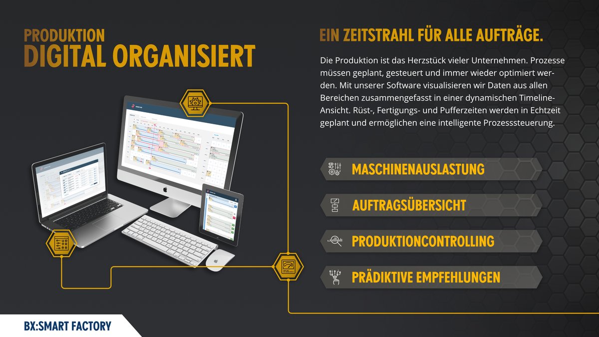 batix's tweet photo. Unsere Softwarelösungen verändern die gesamte Produktion. 📱 Mit dem Digitalen Arbeitsplan bieten wir ein 360-Grad-Tool für Unternehmen und steigern die Produktivität, verkürzen Rüstzeiten und erhöhen die Laufzeit von Maschinen. 📈 #batix #bx #saalfeld #software #smartfactory https://t.co/TVlj77Kyrl