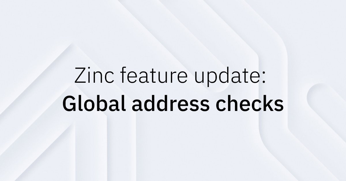 zinc_work's tweet photo. You can now conduct an #addresscheck on #employees globally with #Zinc. This will allow you to quickly and simply ensure someone is residing in a location. https://t.co/WlPMf2cPV3 https://t.co/9BuUF0qzBU