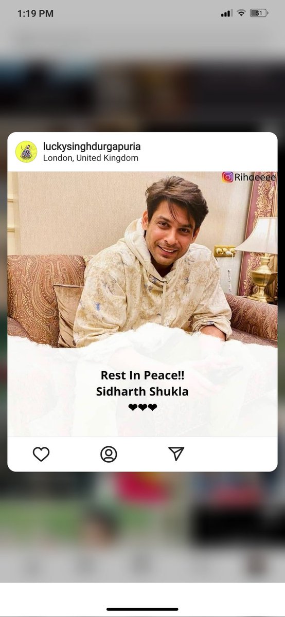 DaizySandhu's tweet image. ਰੱਬ ਅੱਗੇ ਕੋਈ ਜ਼ੋਰ ਨੀ 🥺 #sidharthshukladeath