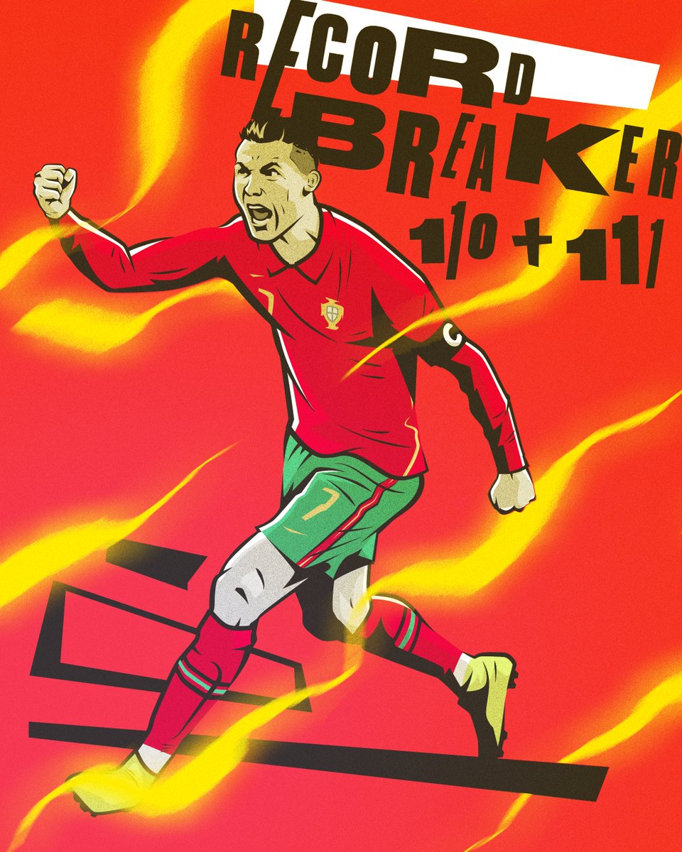 ManUtd's tweet photo. 🇵🇹 𝗛𝗜𝗦𝗧𝗢𝗥𝗬 𝗠𝗔𝗞𝗘𝗥 🇵🇹

Created. Earned. 

#MUFC | @Cristiano https://t.co/q6CVWipWVP