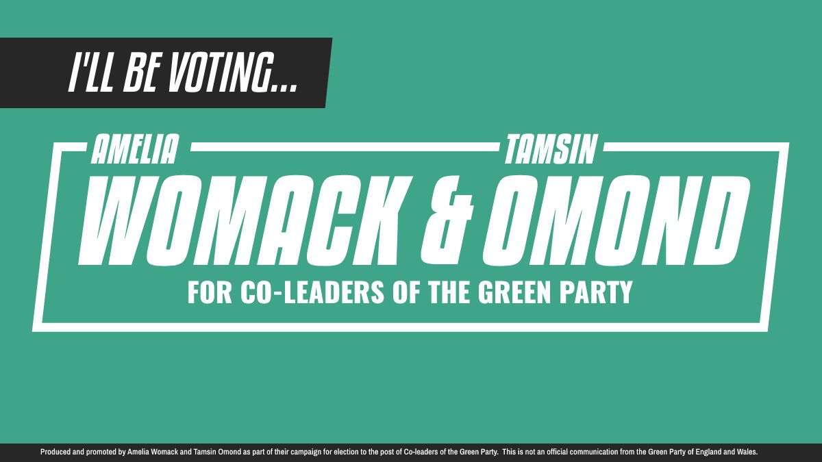 I'll be voting for @Amelia_Womack and @tamsinomond 
We need to get this show on the road!!!!
#VoteWomackOmond