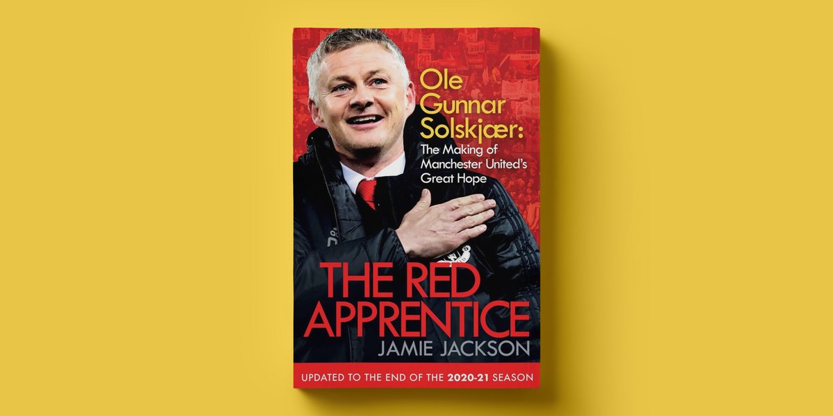 simonschusterUK's tweet photo. With Ole Gunnar Solskjaer set to bring the glory days back to Manchester United this season, @JamieJackson___ investigates why he was the perfect man for the job in his definitive biography, #RedApprentice - out in paperback today https://t.co/xwhUXhnlMM https://t.co/HdX3uLSY5e