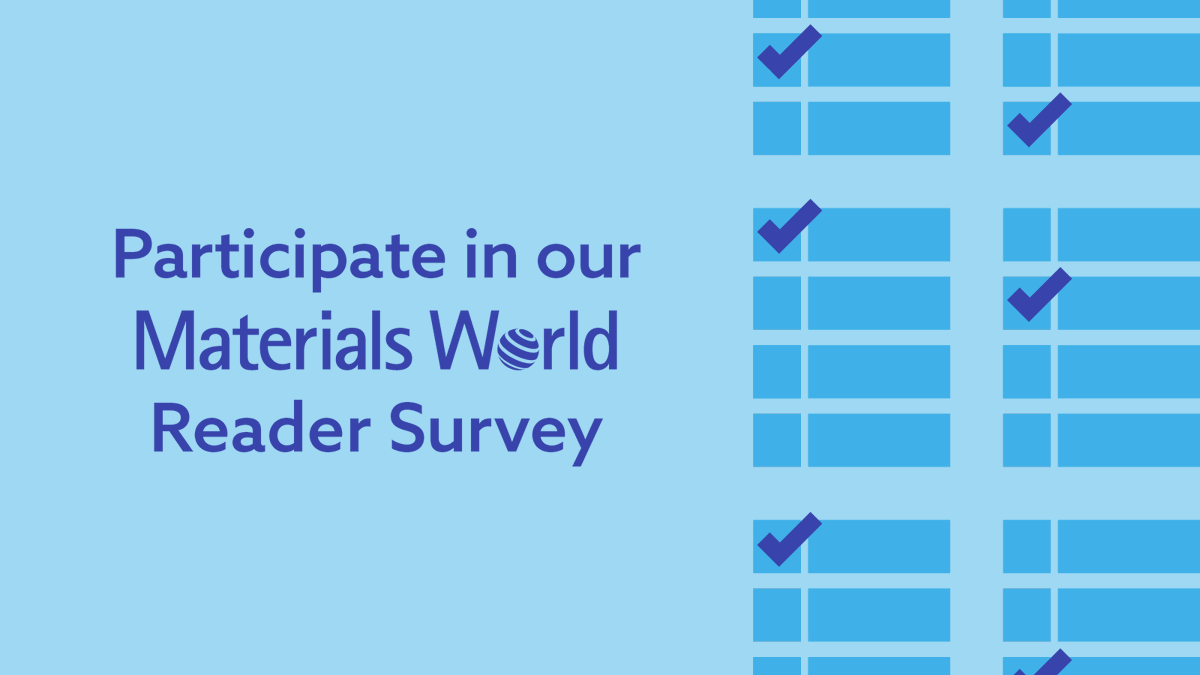 iom3's tweet photo. A reminder that our @materialsworld reader survey closes on Monday. Make sure you have your say to help us to produce content that best meets your needs. Take the survey at: https://t.co/5PUofd5hFe https://t.co/twsmkJj6rN