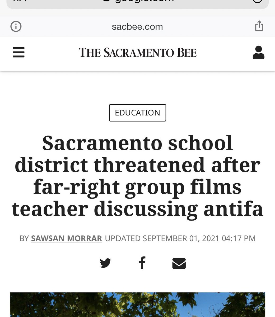Batmanswang's tweet photo. Wow.   Really @sacbee_news ?!    THAT’s the headline you’re going with when a communist predator is caught red handed violating state law and indoctrinating students instead of teaching them? 

Of course HE’s the victim here.    🤦🏼🤦🏼🤦🏼

#GabrielGipe #natomasUSD #LiberalCorruption https://t.co/yrZZFJnSFu