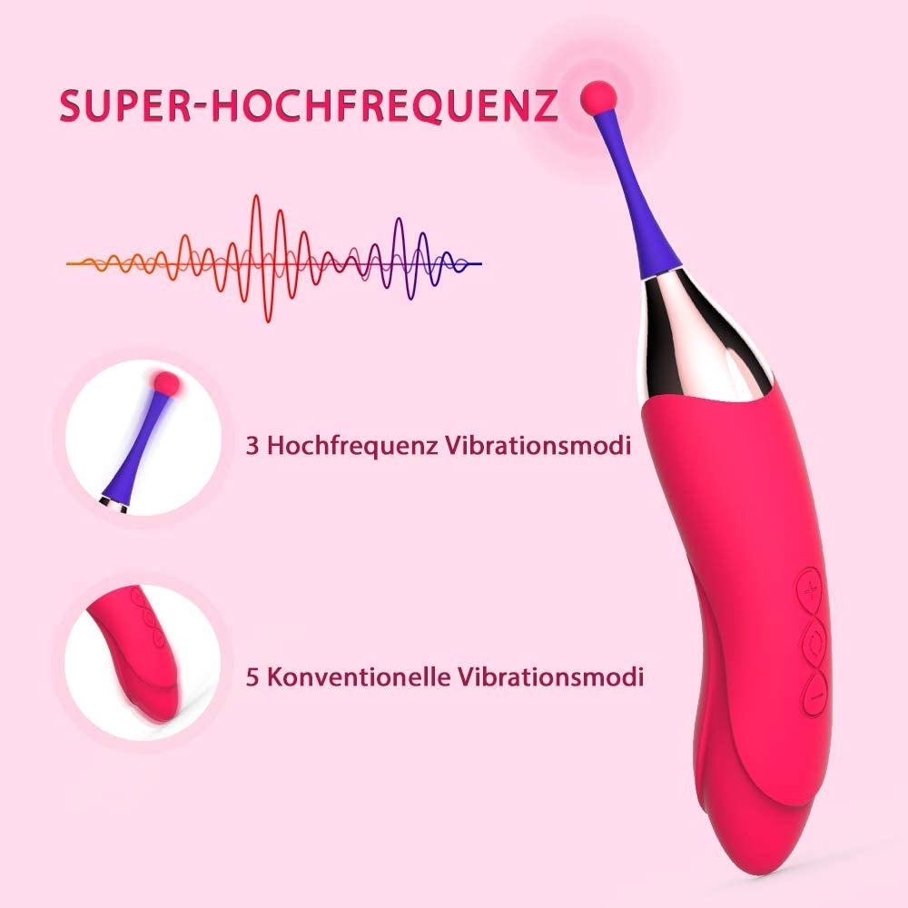 EMMA_SextoyDe's tweet photo. Hochfrequenz Klitoris Vibrator mit 8 Frequenzmodi
ist für Test verfügbar!✅
❤DOPPELKOPF VIBRATION STIMULATOR + SUPER HOCHFREQUENZ VIBRATION
#test4free #sextoy #bisexual #Angebot #amazonreviewer #produkttest #masturbastion #massage #vibrator https://t.co/pmvLZ1fNYp