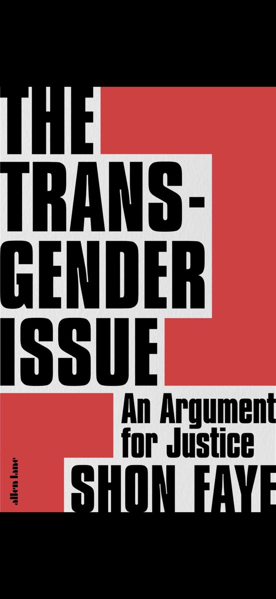 Even the prologue of @shonfaye #thetransgenderissue has given me the shivers. Been looking forward to downloading this fir weeks now and so glad I finally have it