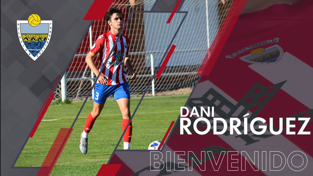 AtcoTordesillas's tweet photo. ℹ️ Daniel Rodríguez nuevo jugador del @AtcoTordesillas El central madrileño, todavía en edad juvenil, estará durante toda la temporada en dinámica del primer equipo en busca de hacerse un hueco en 3ªRFEF. ¡Bienvenido, Dani! 🙌

#VamosTorde💪 https://t.co/cHEqSy7bla