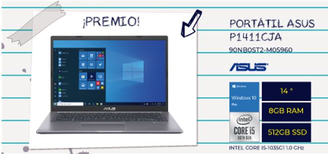 Infowork_iw's tweet photo. 📢 Campaña especial Vuelta al Cole en #Infowork y llega cargada de sorpresas🎁🤨😄
¿Te apetece participar en nuestro #sorteo?
Este @ASUS_ib #laptop puede ser tuyo!
#Mayorista #InfoworkVAC #soluciones #CanalIT
Participa https://t.co/4wq8JtmewA 🎯 https://t.co/KwqrPLaTg6