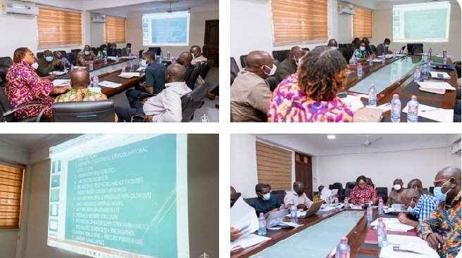 koomson_hon's tweet photo. Yesterday, 31st August, 2021. I chaired a meeting of the Steering Committee for the operationalization of the Anomabo Fisheries College. I’m impressed with the status of work done on the infrastructure development of the college so far. https://t.co/snFNAXfVI1 https://t.co/QKKMNVBrSN