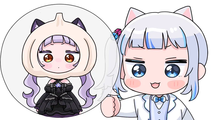 ぐらちゃんと結婚したシオンちゃん

#シオンの書物 #gawrt 