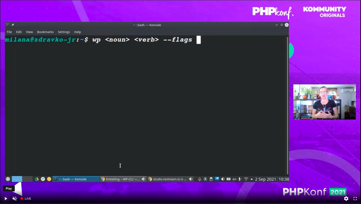 Kommunitycom's tweet photo. And we continue with @DjevaLoperka and her talk "#WordPress Through The Terminal" 🙌
Check out the full PHPkonf agenda: https://t.co/Un6BjwRbOK https://t.co/0yS4J9DvFD