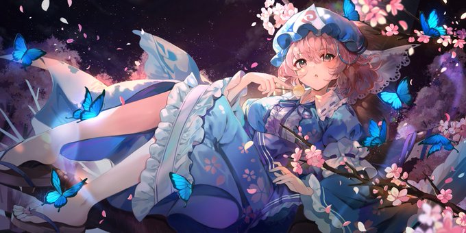 幽雅に咲かせ、墨染の桜
#東方ロワ中国サーバー応援 