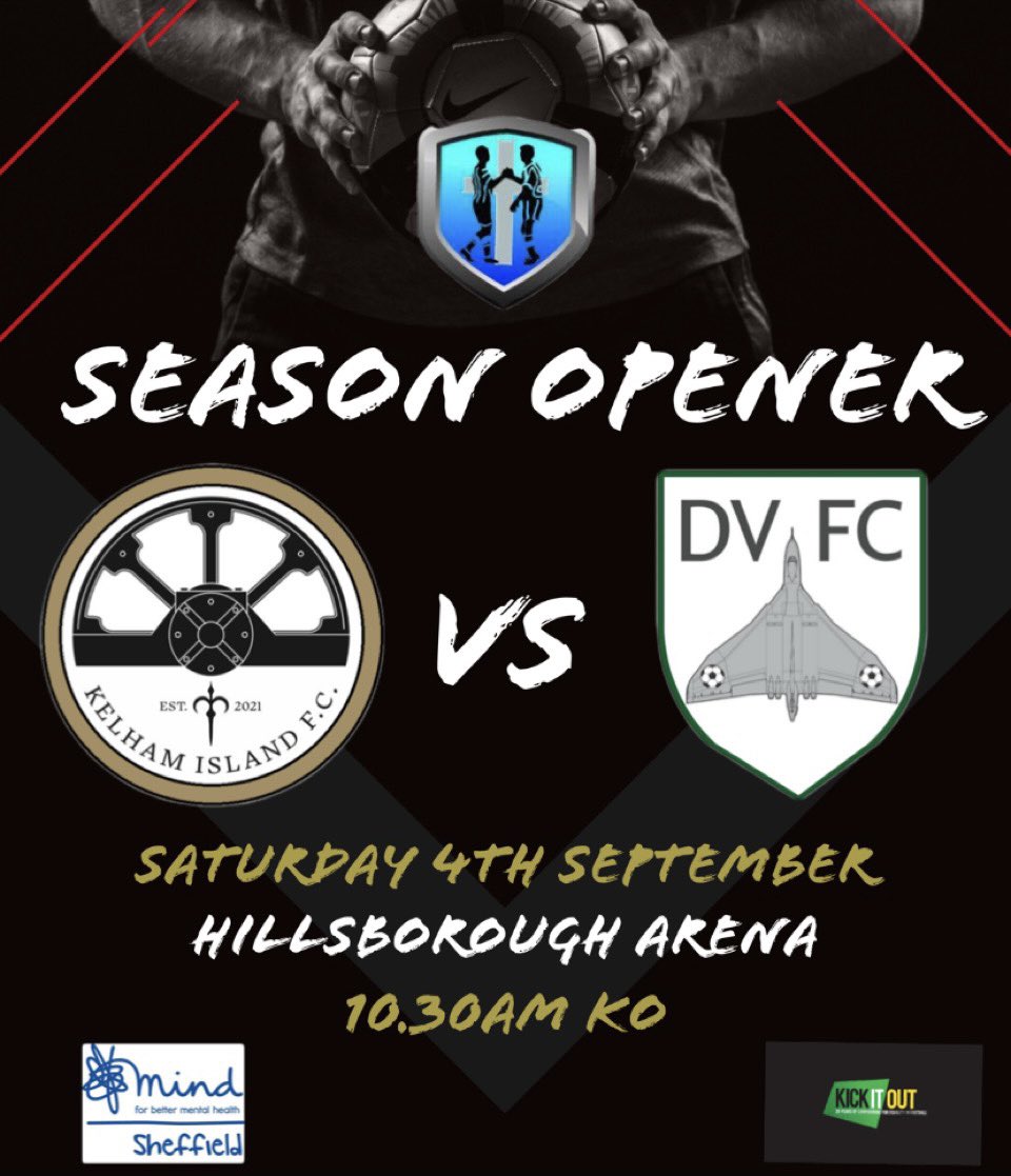 FcKelham's tweet photo. First game of the season this weekend! Come down and support the lads! 🔴⚫️🔴⚫️ #grassrootsfootball #kelhamisland #KIFC #SDFPL https://t.co/YLafOvRreL