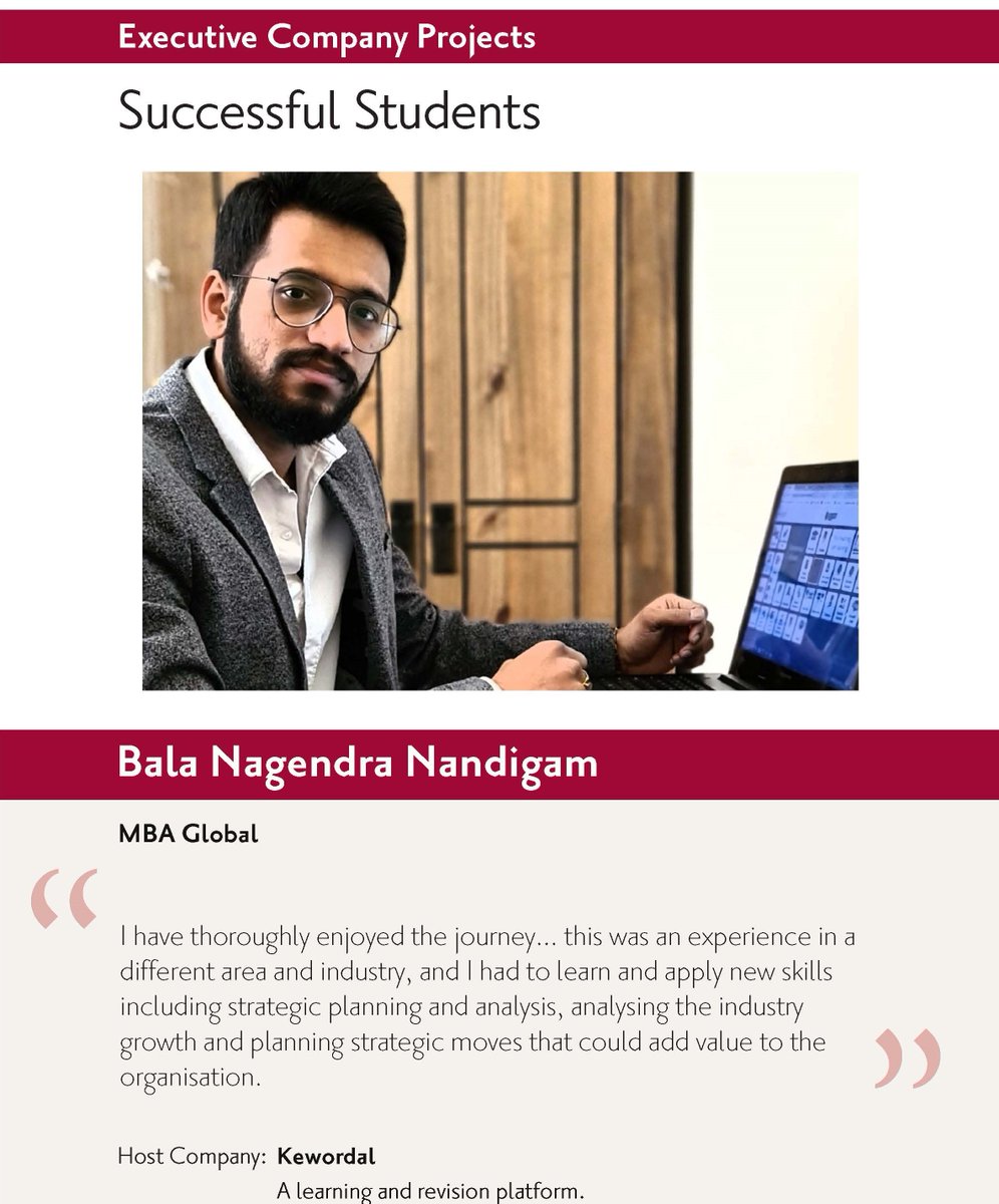 LCBS_ProDev's tweet photo. Can your business also benefit from the fresh insights of a postgraduate student?
Your company can gain FREE research into an area of interest by hosting a student during their Executive Company Project. Contact us to find out more: ecp@dmu.ac.uk. #DMUECP #BusinessSupport https://t.co/vJbWd7uLtv