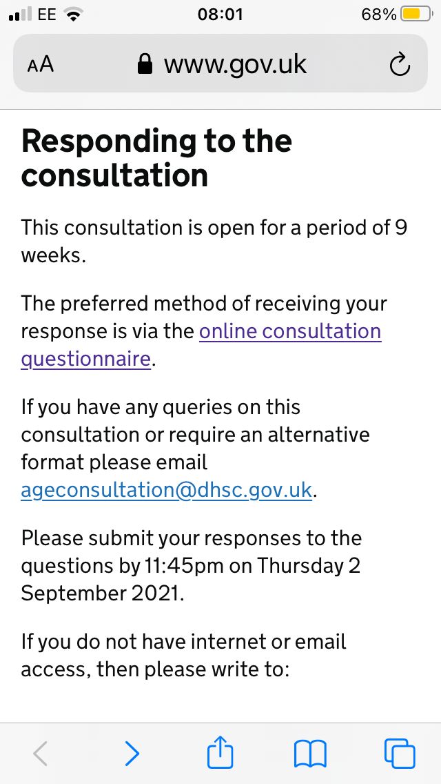 wendyrides's tweet photo. UK govt is proposing to eliminate #freeprescriptions for 60-65 year olds. Bad idea. Made worse by closing survey early! Deadline is 11.45pm 2 Sept but it's already shut. @DHSCgovuk  #transparency https://t.co/sg8aq1OFVM