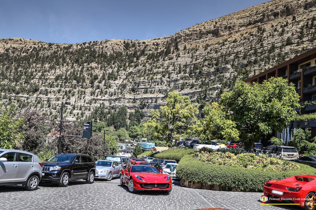 FOClb's tweet photo. …#ferrariownersclublebanon #focl #ferrarilebanon #scuderialebanon #drivingferrari #beautifulcolours #naturephotography #beirut #lebanon🇱🇧 https://t.co/iKSqNYWPmZ