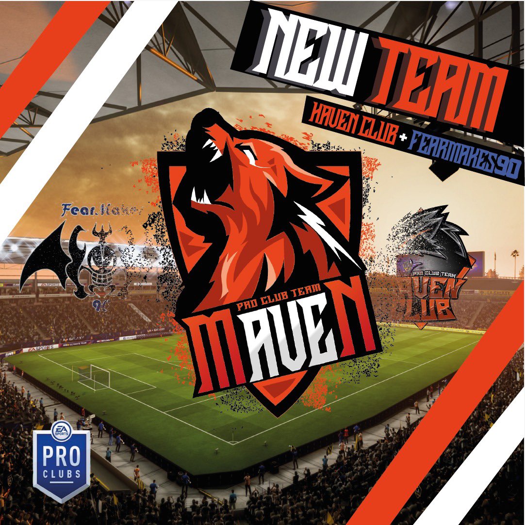 📣📣 Per crescere e diventare grandi c’è bisogno di alleati con stessi valori, stessi obiettivi e fame di vittoria! 

Siamo felici di ufficializzare la nostra fusione con gli <a href="/HavenClubTeam/">Haven Club/Sancataldese Esport</a> 😍 e formare il NOSTRO nuovo club 🔜

🎮⚽️ MAVEN ⚽️🎮 

<a href="/NewsProclub/">News Proclub</a> <a href="/HouseOfProClub/">H𝕠𝕦𝕤𝕖 𝕆𝕗 P𝕣𝕠C𝕝𝕦𝕓</a>