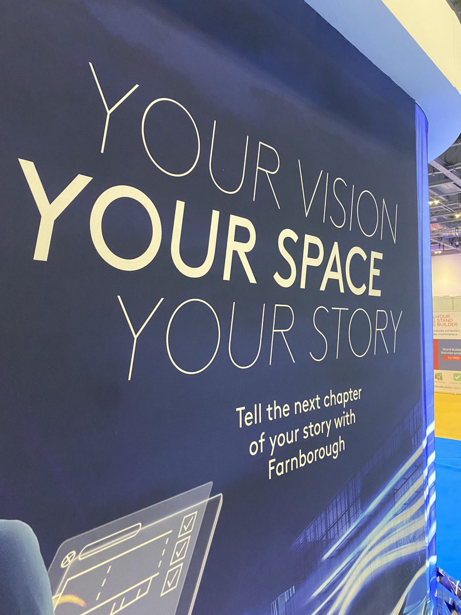 Farnborough_Int's tweet photo. Day 2 is underway at @IntlConfex!

Come and say hi 👋🏼 on stand H22C and discover a world-class destination and partner to tell your next chapter of #YourStory.

#RediscoverEvents
#YourVision
#YourSpace 
#Confex2021 https://t.co/tcUD8P50n4